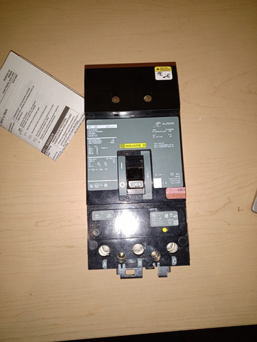 Termomagnetico I-line 125 Amp. 3 Polos 600v. Squared Ka36125