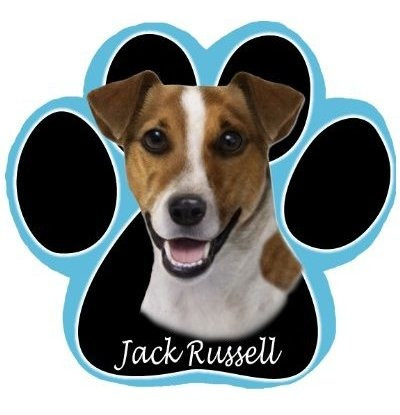 Jack Russell Perro De La Pata Antideslizante Mousepad.