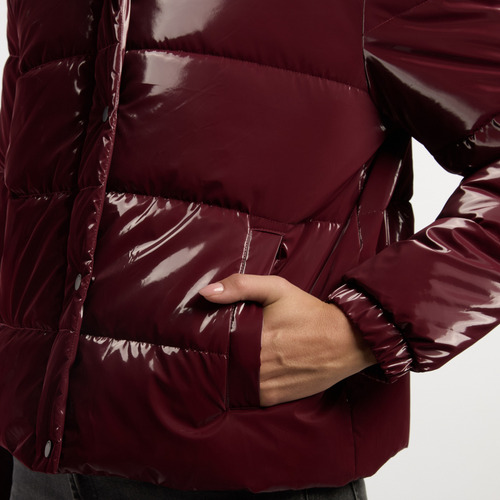 Campera Mujer Kevingston Boston Poliester Bordo