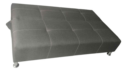 Sofa Cama Moderno Muy Cómodo Y Práctico Gris Liso