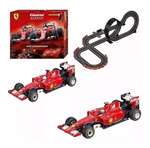 Pista De Autos Carrera Go! Red Champions Ferrari 5.3m