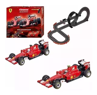 Pista De Autos Carrera Go! Red Champions Ferrari 5.3m
