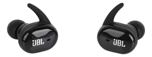 Fone de ouvido in-ear sem fio JBL TWS4 black com luz LED