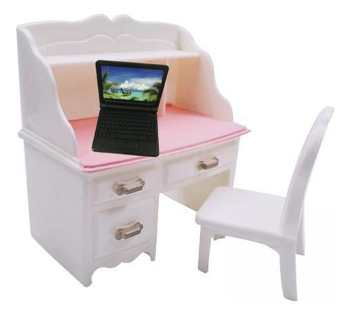 5 Juego De Muebles De Escritorio En Miniatura Para 5 Piezas