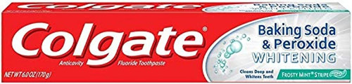 Colgate Baking Soda & Peróxido Blanqueamiento Pasta Dental F