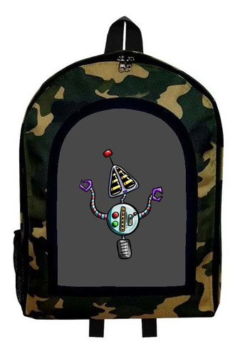 Mochila Camuflada Robot Modelo B51