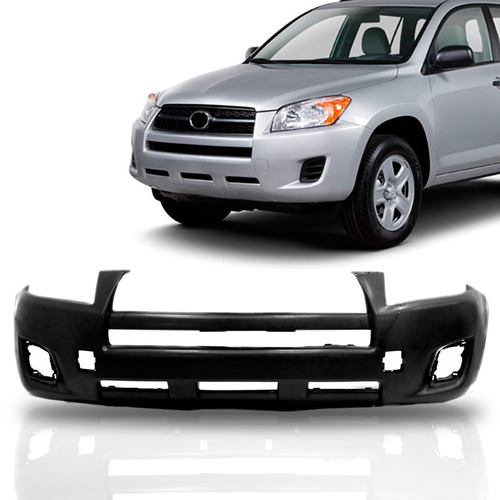 Parachoque Dianteiro Rav4 2009 2010 2011 2012 Preto