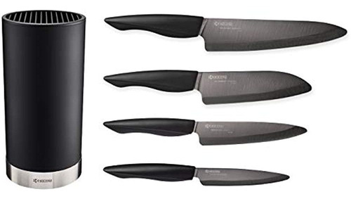 Kyocera Universal Knife Block Set Incluye Black Touch Touch 