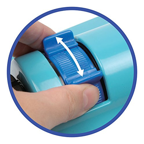 Rociador Oscilante Con Base De Metal Indestructible Azul