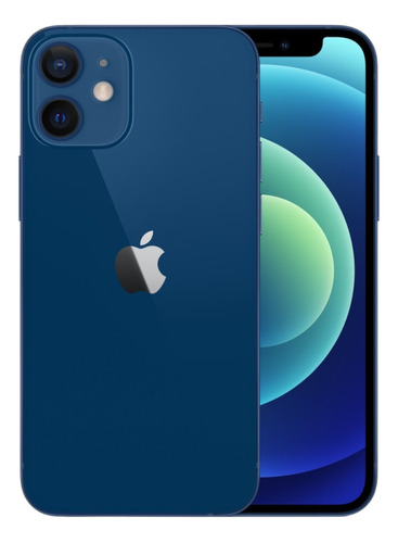 Apple iPhone 12 Mini (64 Gb) - Color Azul- Reacondicionado - Desbloqueado Para Cualquier Compañia (Reacondicionado)
