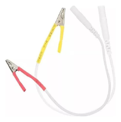 Cable Caimán + Cable Tens Ems Electrolipólisis Fisioterapia