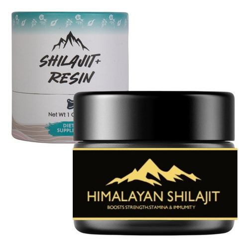 Resina De Shilajit Orgánica Natural De Máxima Potencia De 60