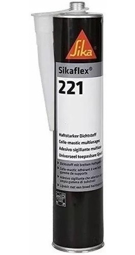 Sikaflex 221 Sellador Adhesivo De Poliuretano Cartucho 300ml