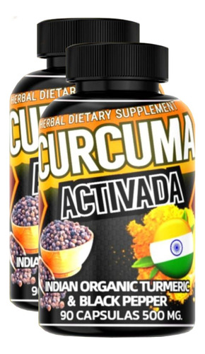 Pack Cúrcuma Activada, Envió Gratis