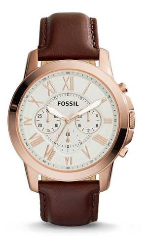 Fossil Grant Cronografo Gold Tone  Fs4991 ......... Dcmstore