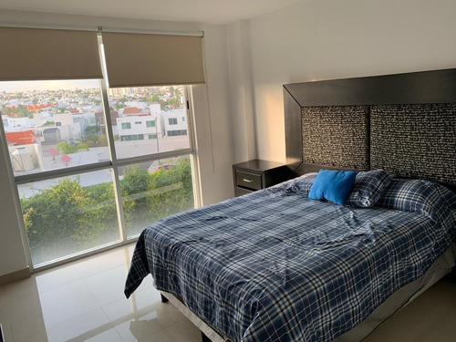 Imagen 5 de 12 de En Renta Departamento Amueblado En Juriquilla, 2 Recamaras,