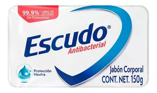 Jabón En Barra Escudo Antibacterial Protección Neutra 150g