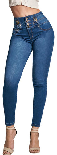 Jeans Super Skinny Cintura Alta Seven Jeans 9555 Tocl