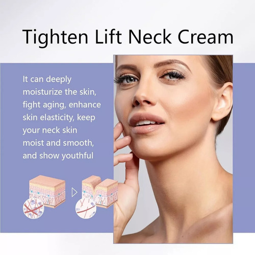Crema Reafirmante Y Reafirmante Para El Cuello, Crema Para E
