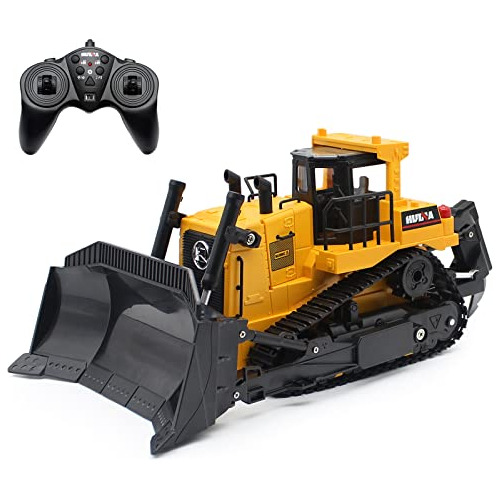 Control Remoto Bulldozer 1/16 Rc Cargador Frontal Tract...