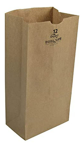 Duro ******* Lb Papel Kraft Bolso De Ultramarinos - 500 - Cs