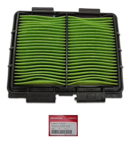 Elemento Filtro De Ar Crf 250l Peça Original Honda E Nf