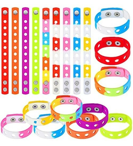 27 Piezas De Pulseras De   Pulseras Lindas Ajustables E...