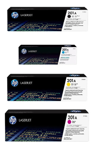 Toner Hp 201a Original Combo X 4 Colores M252 Mfp M277 