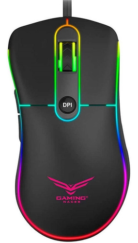 Mouse Gamer Naceb Na-0933 Rgb Usb 3200 Dpi