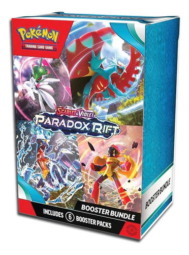 Pokémon Tcg - Paradox Rift: Booster Bundle - Idioma Inglés