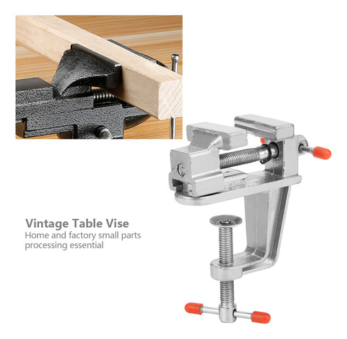 Minialicates Planos, Abrazadera, Tornillo De Mesa De Alumini