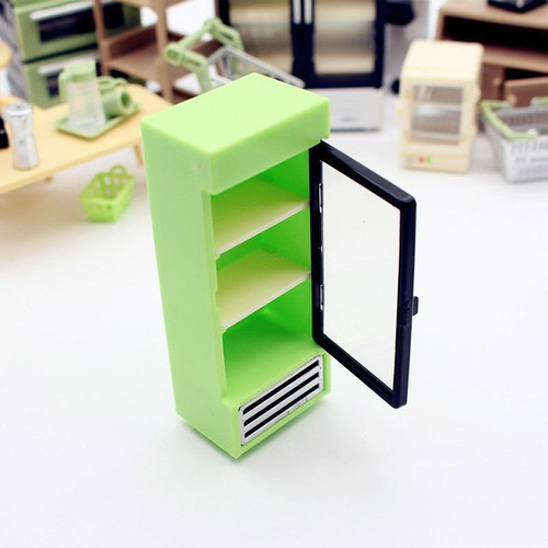 5 Mini Refrigerador Para Casa De Muñecas, Muebles Para Casa