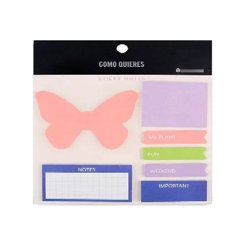 Notas Adhesivas Sticky Notes Set Como Quieres Mooving