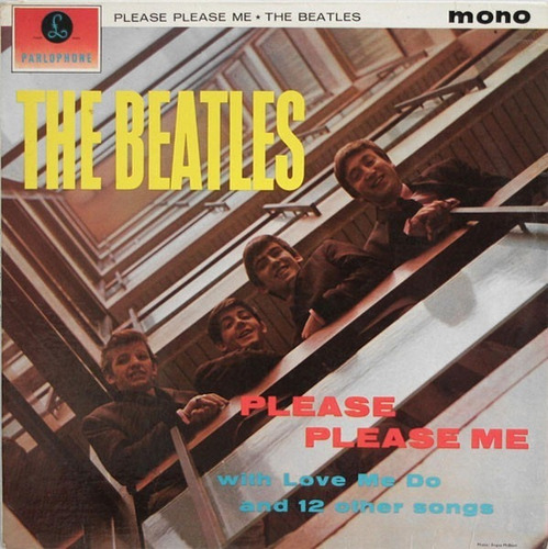 Lp The Beatles Please Please Me Mono 1963 Sold In Uk (Usado)