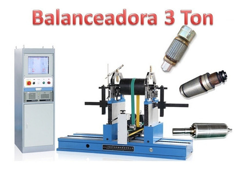 Balanceadoradinamica 3 Ton Rotores, Rodillos,impelentes,flec