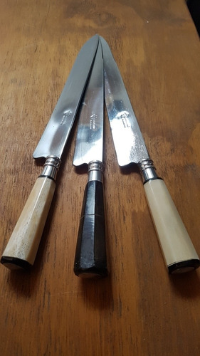 Cuchillos 30 Cm De Hoja Gardeliano Guampa O Hueso 