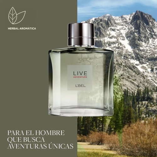 Perfume Hombre Lebel Blue Intense + Live Adventure + Regalo