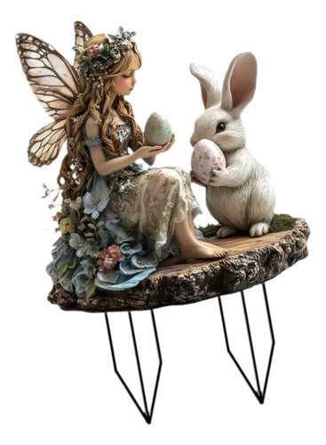 Figura De Acrílico Decorativa De Conejo De Pascua, Estilo F