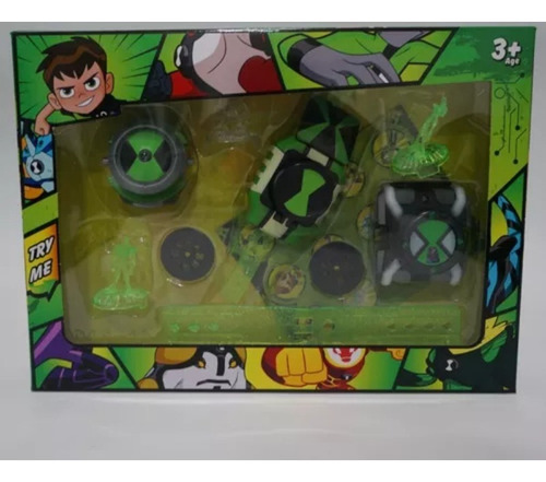 Jx Reloj Interactivo Ben 10 Omnitrix 2024 Con 40 Frases Q