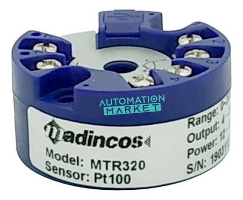 Transductor Rtd A 4-20ma Convertidor Programable Pt100