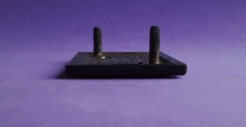 Insignia Placa Recta Renault 12 (numero) Original De Época