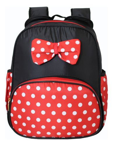 Mochila Escolar Infantil Juvenil Estilo Minie Orelinha M4324