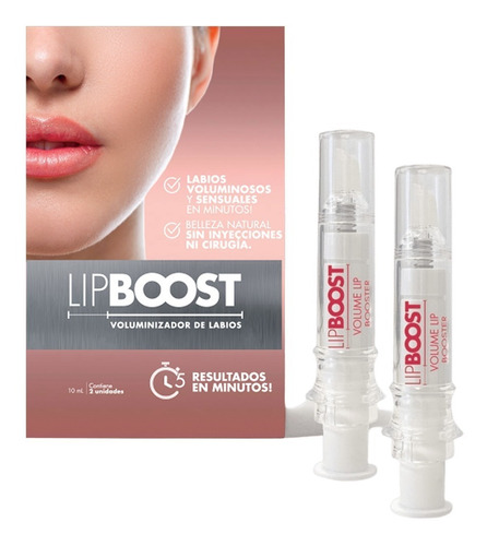 Imagen 3 de 10 de Lipboost Voluminizador De Labios 2x1