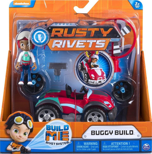 Figura Rusty Rivets Buggy Build De Nickelodeon