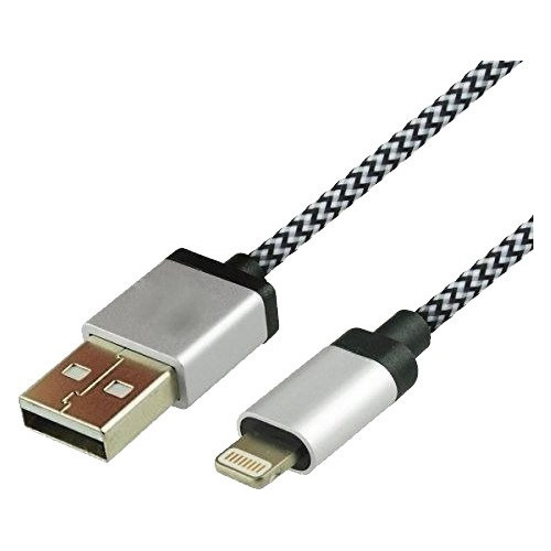 Cable Carga Usb Compatible Con iPhone Lightning Mallado