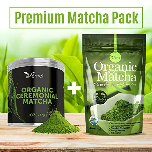 Te Matcha CEREMONIAL 100% Puro - Certificado KOSHER USDA -50g