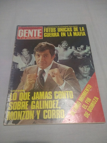Revista Gente 730 - Monzon - Galíndez - Moria Casan - 1979