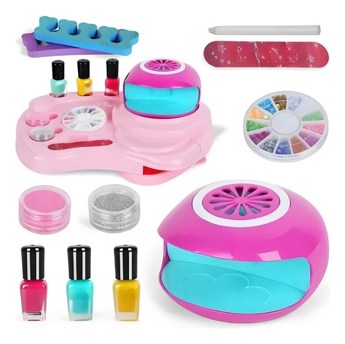 Kit De Maquillaje Belleza De Uñas Regalo Juguetes Para Niñas