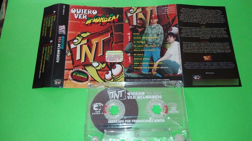Cassette Tnt Quiero Ver Desorden Con Ineditas (Usado)