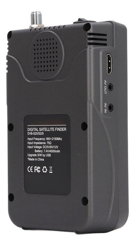 Satélite Digital Signal Finder 9502150 Mhz Con Pantalla De